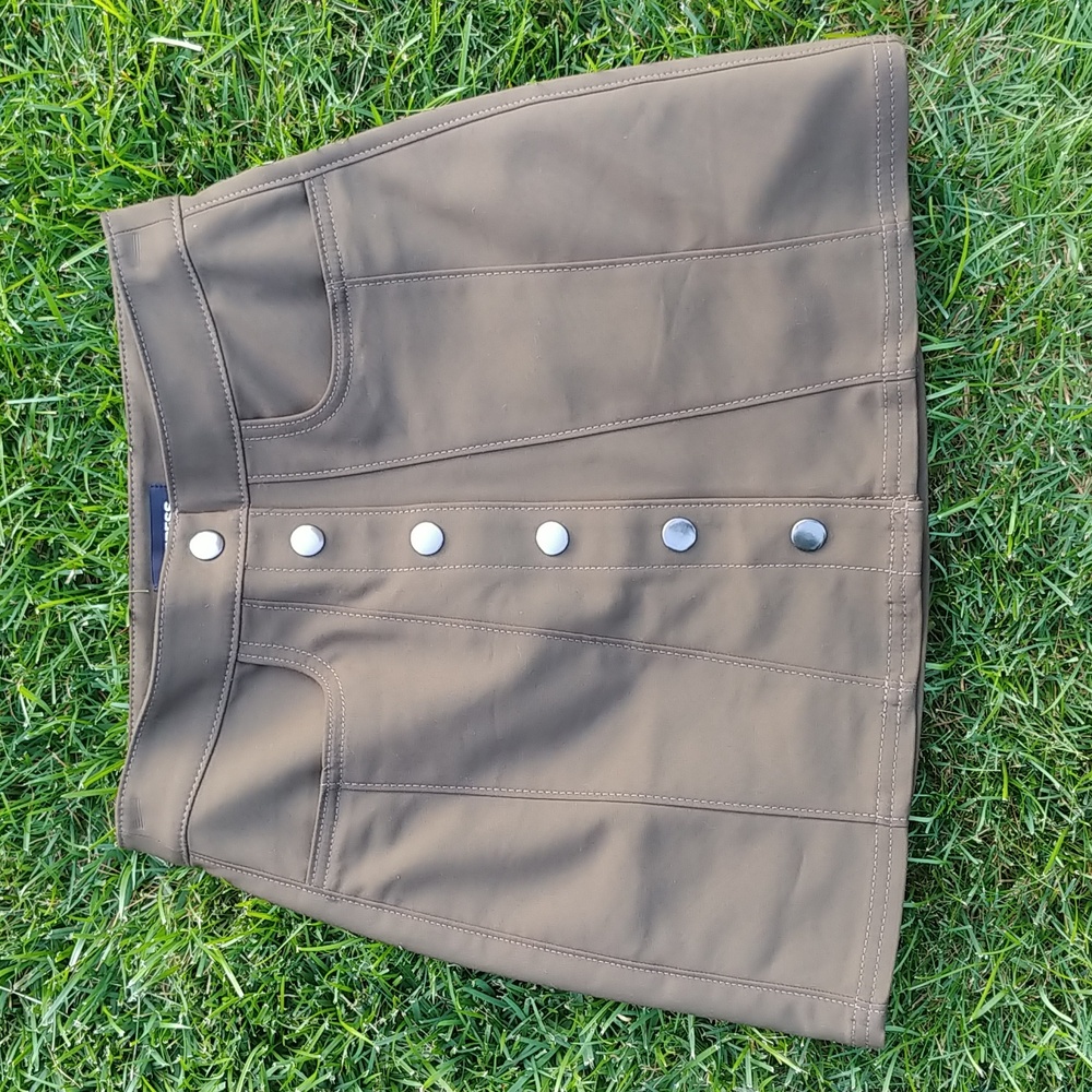EXPRESS Snap Mini Skirt